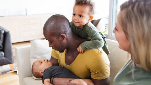 young-interracial-family-with-little-children