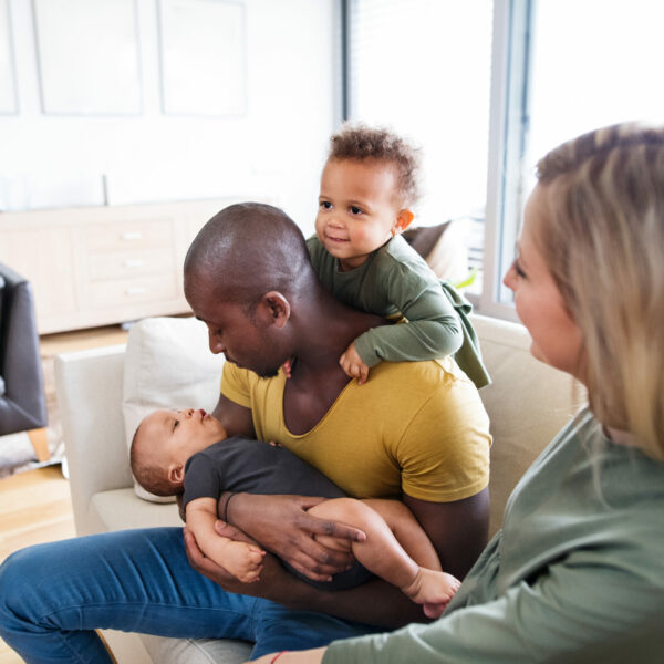 young-interracial-family-with-little-children