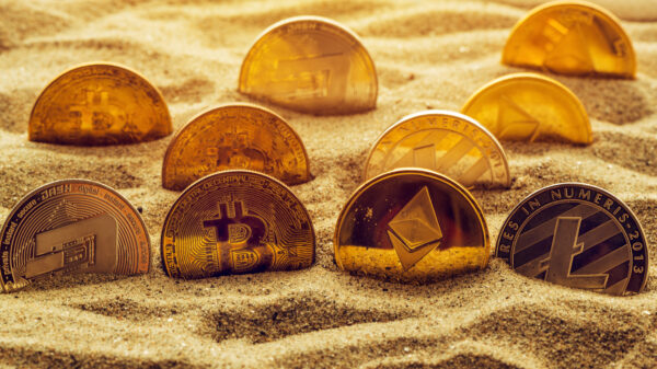 blockchain-coins-in-sand