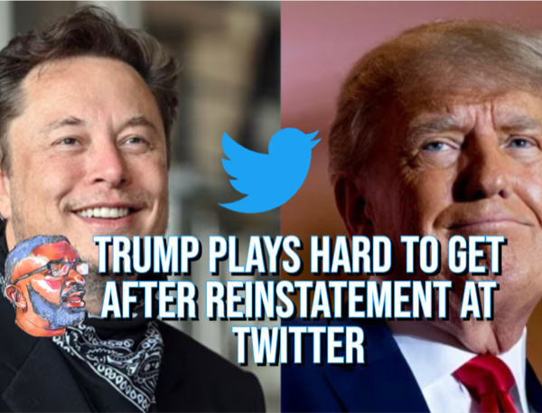 trump plays hard to get after reinstatement at twitter